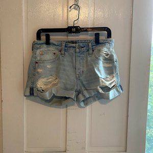 Denim Shorts Abercrombie and Fitch